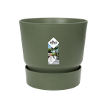 greenville round 18cm leaf green